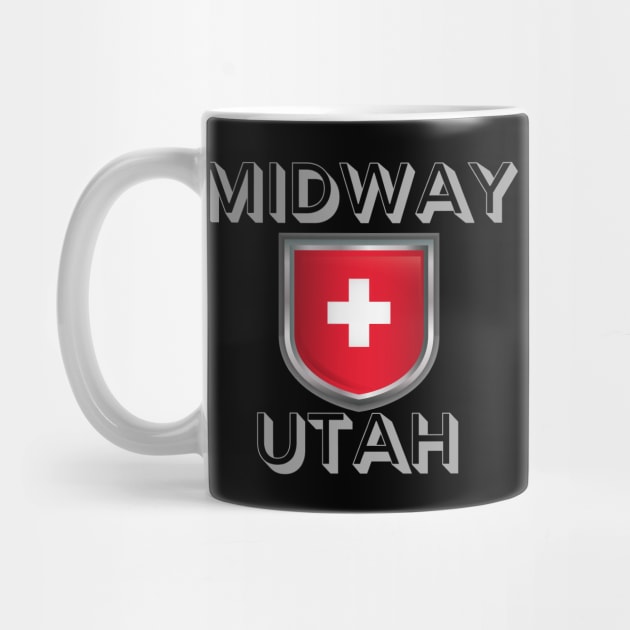 Midway Utah Swiss Flag by MalibuSun